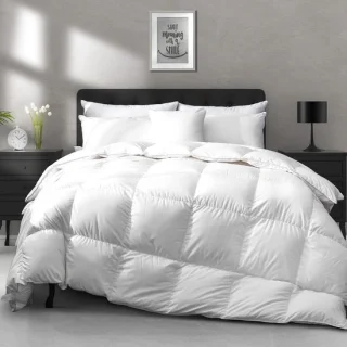 Famanu Ganzendons dekbed Twin - Wit