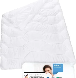 Famanu Luchtig donsdekbed 155 x 220 cm Wit
