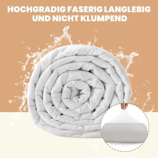 Famanu Microvezel zomerdekbed 135 x 200 cm Wit