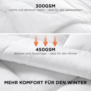 Famanu Winterdekbed 135x200 cm Wit