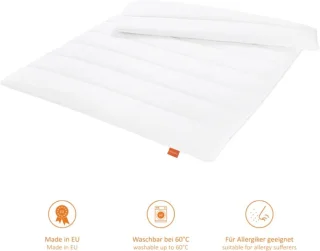 Famanu - Winterdekbed microvezel 1685 g Wit