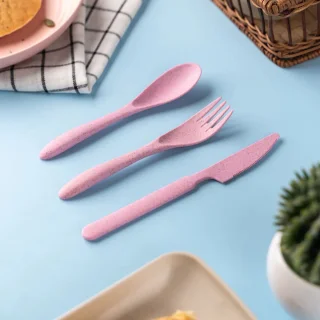 Fashion Favorite Reisbestek Set Roze