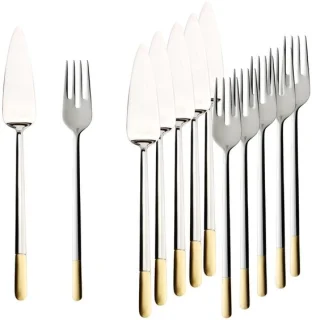 Fischbesteck Ella visbestek set van 6