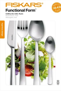 Fiskars Bestekset 16-delig mat 4-persoons