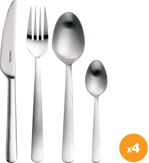 Fiskars Bestekset 16-delig mat 4-persoons