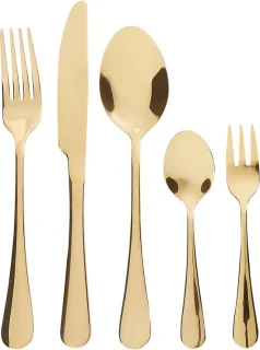 FUSILLI Bestekset Goud