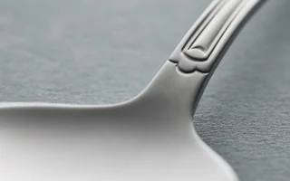 Gense Attaché Eetlepel 19,5 cm staal mat