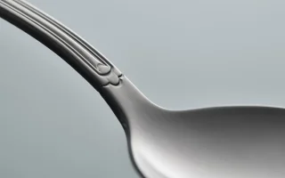 Gense Attaché Eetlepel 19,5 cm staal mat