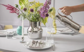 Gense Dorotea bestekset 16-delig mat staal