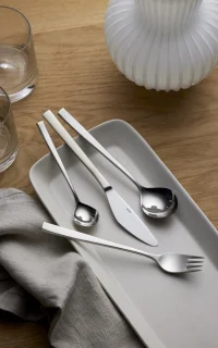 Gense Fuga Bestekset 16-delig staal mat/glans