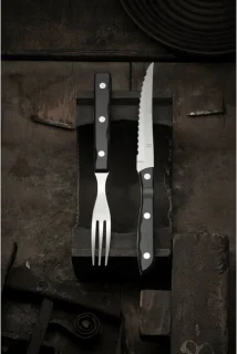 Gense Old Farmer Black Steakbestek 12-delig