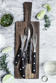 Gense Old Farmer Black Steakbestek 12-delig