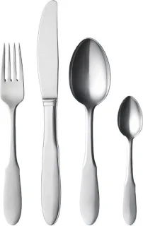 Georg Jensen Mitra Bestekset 4-delig RVS Mat