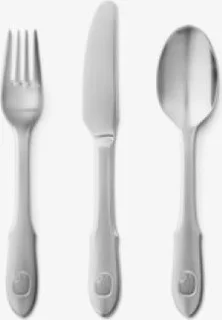 Georg Jensen Ontbijtset Elephant Junior 3-delig RVS Zilver