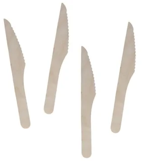 Gerimport Bamboe Messen 80 Stuks 16 cm Naturel