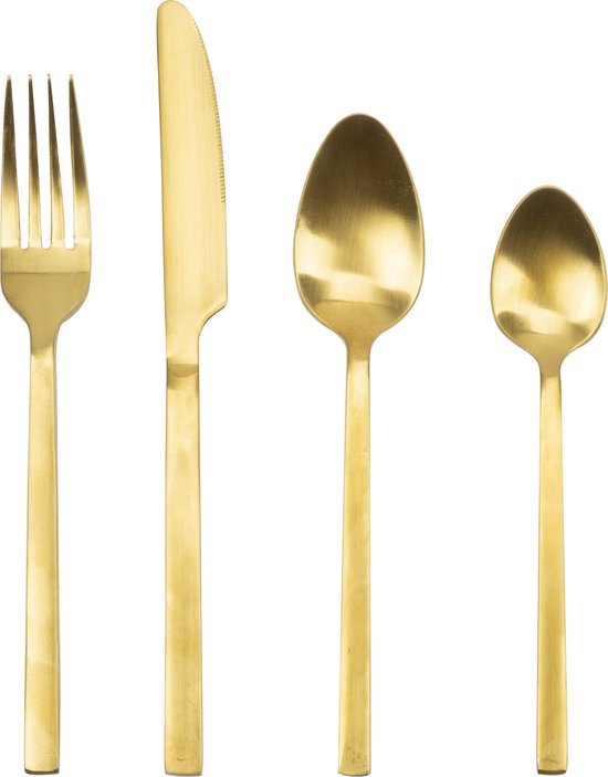 Gezellig Tafelen Bestekset 24-Delig Goud review