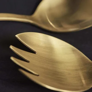 Golden saladebestekset