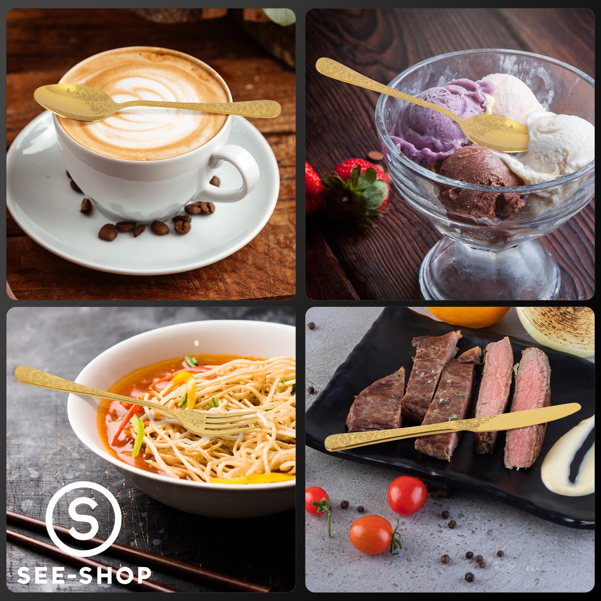 Wat vinden we goed aan de Gouden Bestekset 30-delig Roestvrij Staal