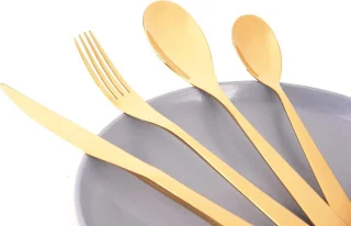 Gouden Bestekset 30-delig voor 6 personen (RVS)