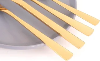 Gouden Bestekset 30-delig voor 6 personen (RVS)