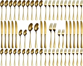 Gouden bestekset 60-delig