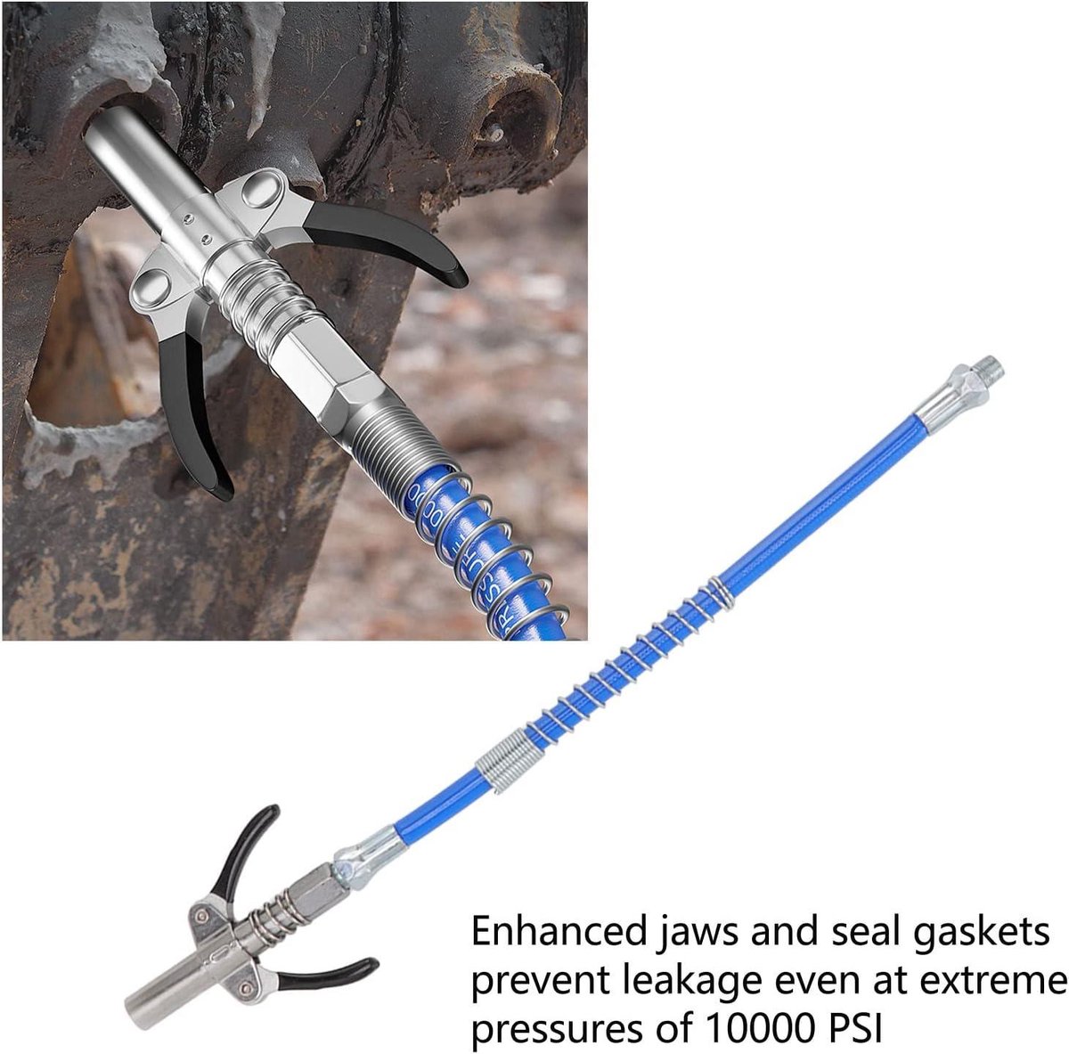 Wat vinden we goed aan de Grease Tool Anti Slip Olie Injector Nozzle G1/8 Type A 9x6x1.8cm