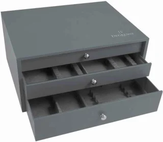 Guy Degrenne Bestekkoffer Inox Grijs 126-delig
