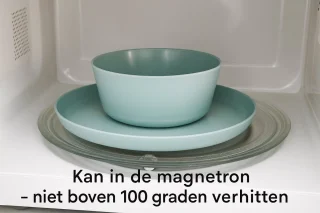 HEM Picknickserviesset 24-delig 6-persoons – Groen