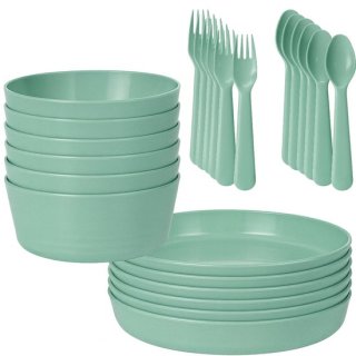 HEM Picknickserviesset 24-delig 6-persoons – Groen review