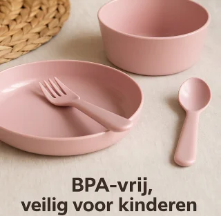 HEM Serviesset 24-delig 6-persoons Roze