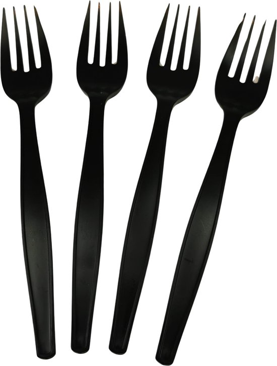 Herbruikbare Vorken Zwart 100 Stuks BPA Vrij review