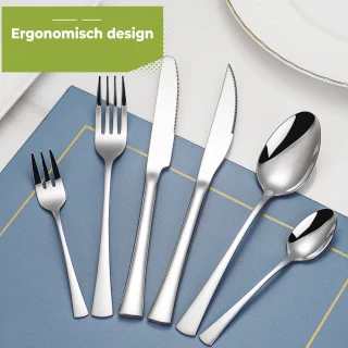 HI NATURE™ Bestekset 36-delig 6-persoons