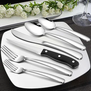 HI NATURE™ Bestekset 36-delig voor 6 personen zilver