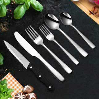 HI NATURE™ Bestekset 36-delig voor 6 personen zilver