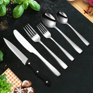 HI NATURE™ Bestekset 36-delig voor 6 personen zilver