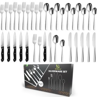 HI NATURE™ Bestekset 36-delig voor 6 personen zilver
