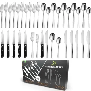 HI NATURE™ Bestekset 36-delig voor 6 personen zilver
