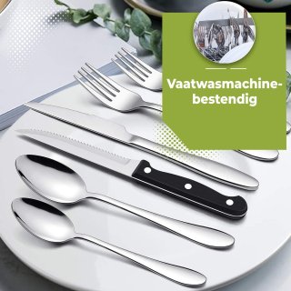HI NATURE™ Bestekset 36-delig voor 6 personen zilver