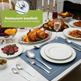 HI NATURE™ Bestekset 72-delig 12-persoons 18/10 RVS