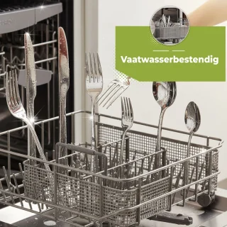 HI NATURE™ Bestekset 72-delig 12-persoons 18/10 RVS