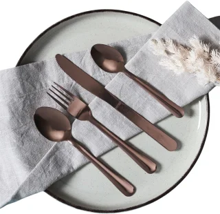 Home Deco Factory Bestekset 16-delig koper