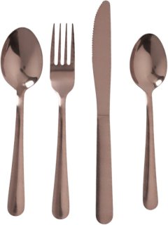Home Deco Factory Bestekset 16-delig koper review