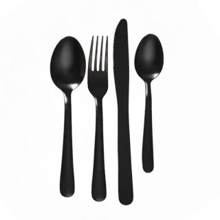 Home Deco Factory Bestekset 16-delig zwart review