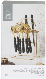 Home Deco Factory Bestekset 24-delig