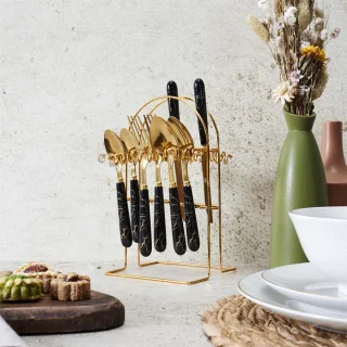 Home Deco Factory Bestekset 24-delig