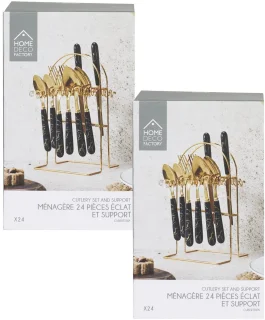 Home Deco Factory Bestekset 48-delig (12 personen)
