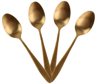 Home Deco Factory Bestekset Tableware Collection 16-delig koper RVS