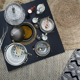 Home Deco Factory Bestekset Tableware Collection 32-delig RVS Koper 8 personen