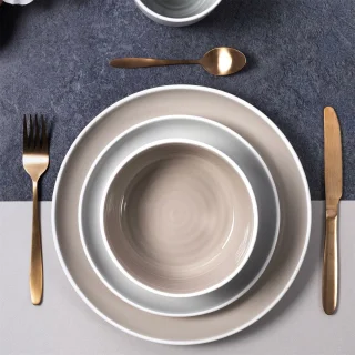 Home Deco Factory Tableware Collection Bestekset 48-delig Goud RVS 12 personen