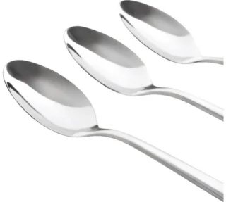 HOMLA Vienna 10-piece Spoon Set, 20.5 cm, Silver